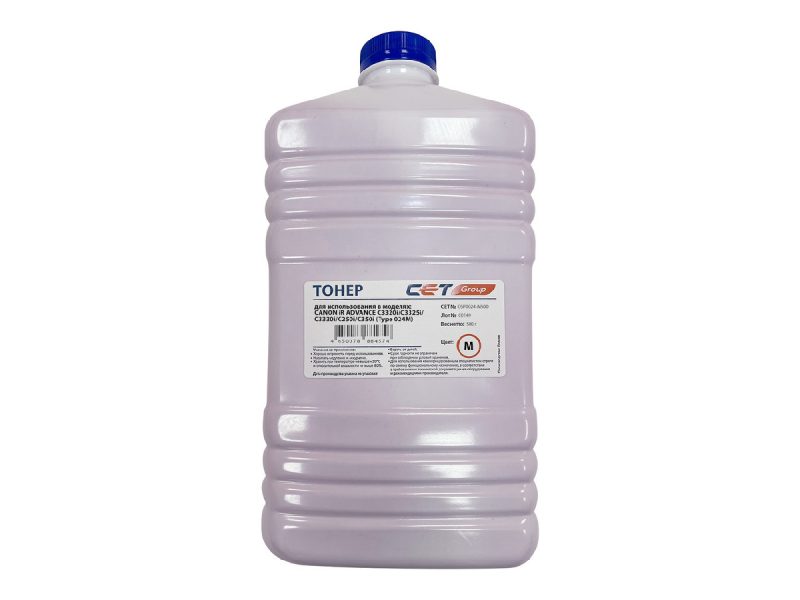 Тонер CANON iR ADVANCE C250iF (Japan) Magenta, 500г/бут, OSP0024-M500, Type 024 (CET)